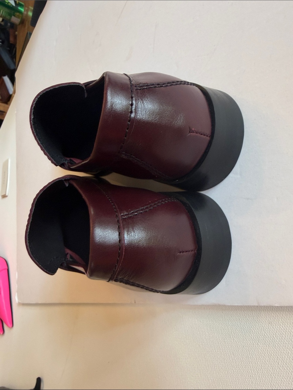 Miista Zika Burgandy loafers 38/8 brand new no box - Picture 4 of 8